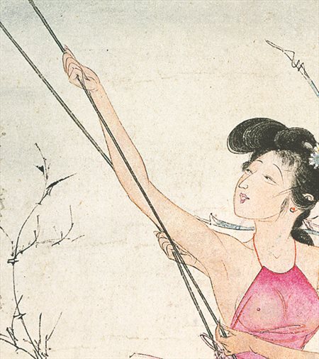 曲周-胡也佛的仕女画和最知名的金瓶梅秘戏图